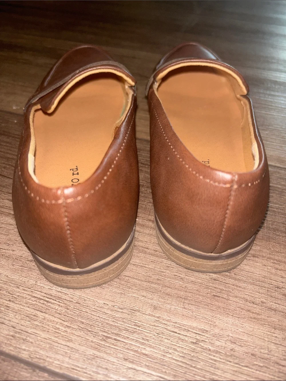 Indigo rd. Women's Brown Leather Penny Loafers